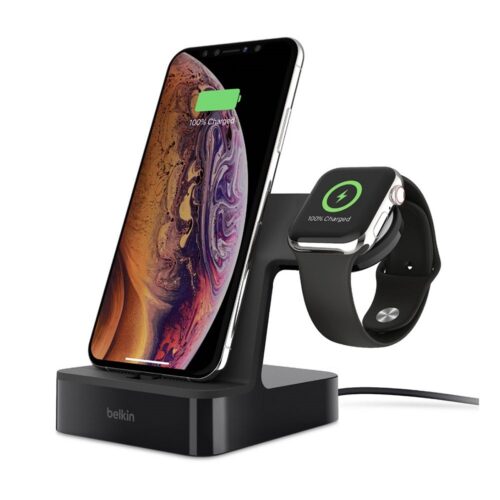 Base de carga Belkin For Apple Watch + Iphone Xs, Iphone Xs Max,