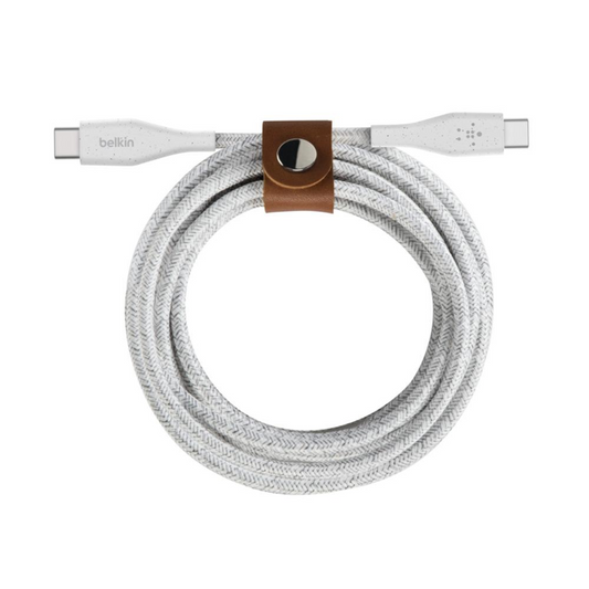 CABLE BELKIN USB-C A USB-C DURATEK 1.2M - WHITE