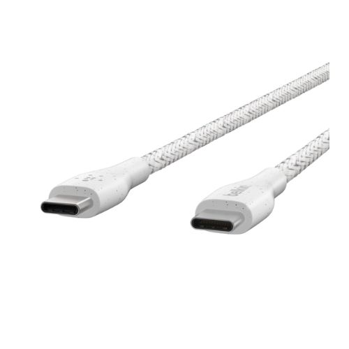 CABLE BELKIN USB-C A USB-C DURATEK 1.2M - WHITE