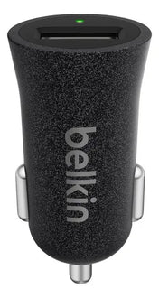Cargador Belkin para Carro Mixit Metallic 2.4 Amp - Negro