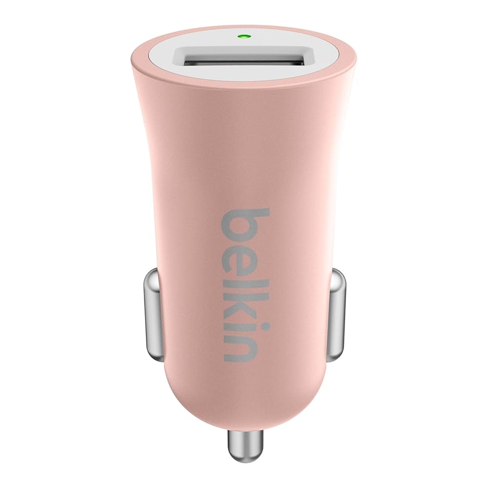 Cargador Belkin para Carro - Oro Rosa