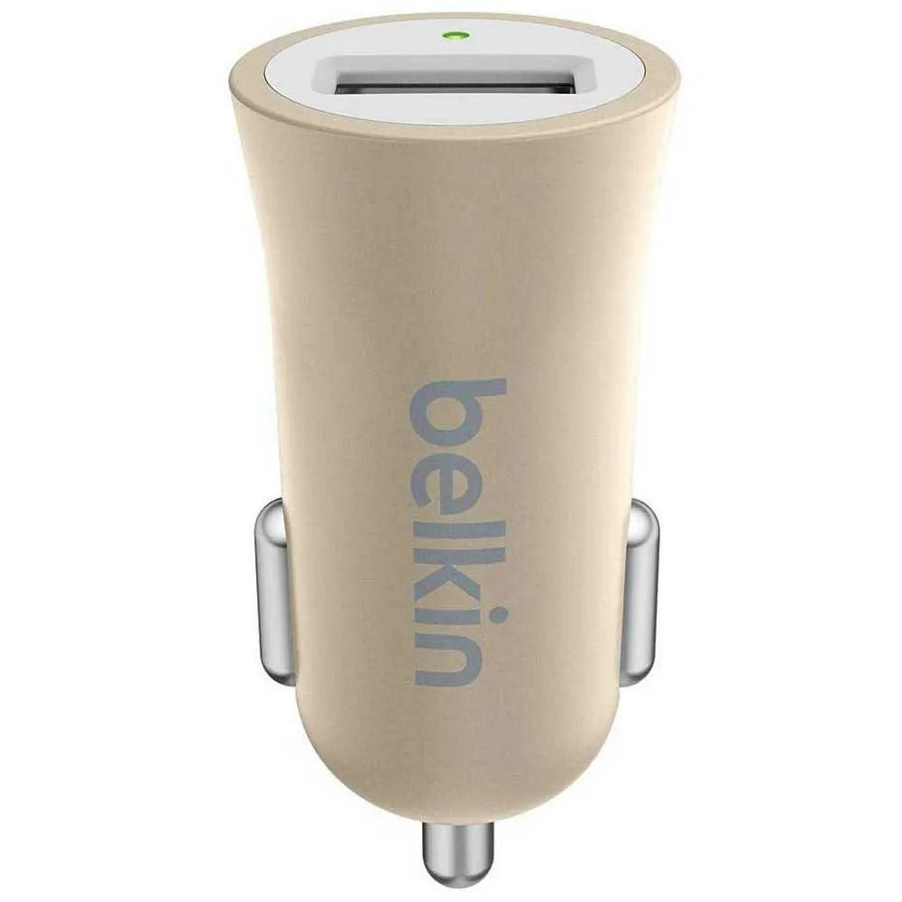 Cargador Belkin Para Carro Dorado