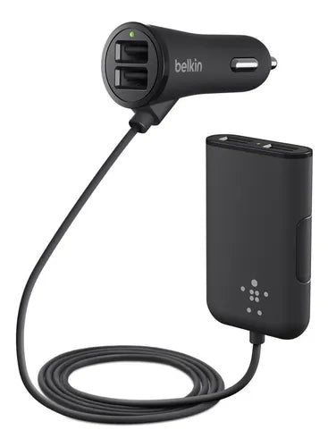 Cargador Belkin para Carro Belkin Road - Rockstar 4 Puertos USB