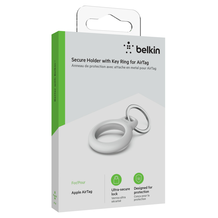 Llavero Belkin De Seguridad Para AirTag - Blanco