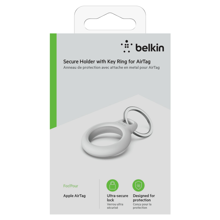 Llavero Belkin De Seguridad Para AirTag - Blanco