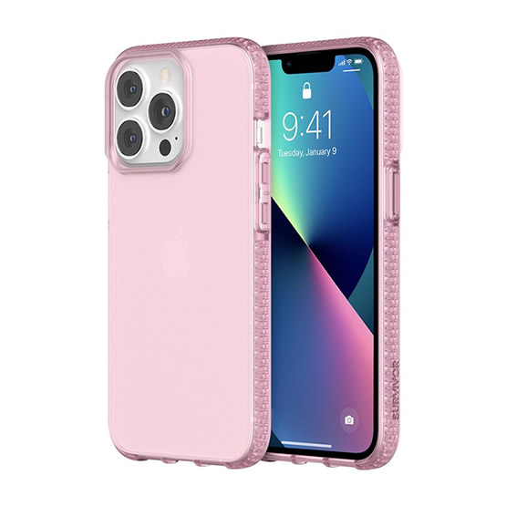 Case GRIFFIN SURVIVOR Claro Para iPhone 13 Pro Max - Rosa