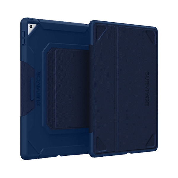 Folio GRIFFIN SURVIVOR para iPad de 10,2¨ (9.ª, 8.ª y 7.ª generación) – Azul Oscuro