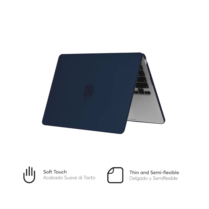 Carcasa Rigida NCO MATT Para MacBook Air de 13¨- Azul