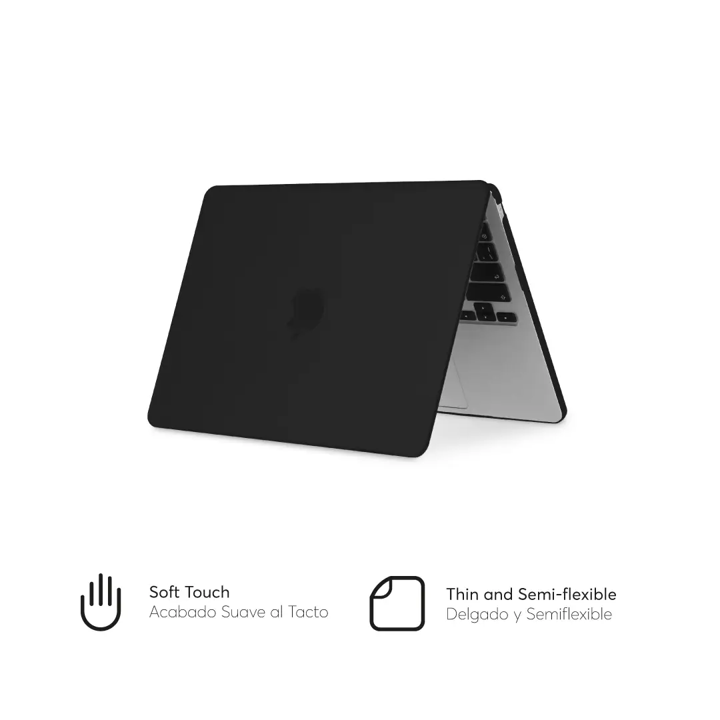 Carcasa Rigida NCO Para MacBook Air de 13¨- Negro Mate