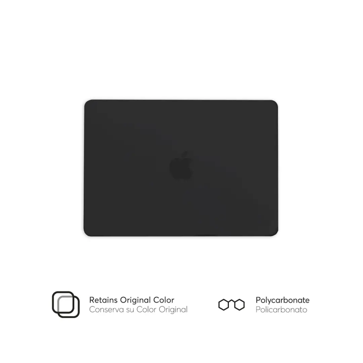 Carcasa Rigida NCO Para MacBook Air de 13¨- Negro Mate