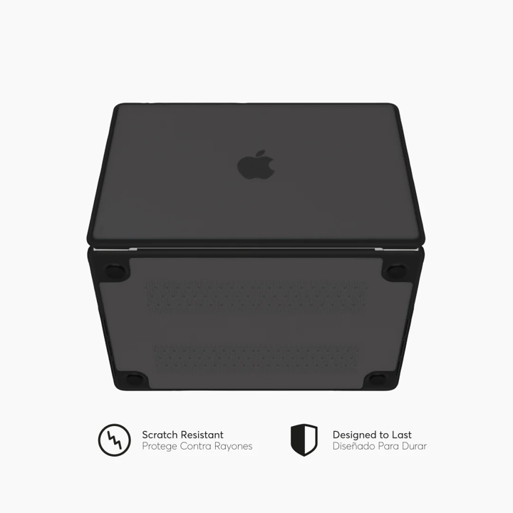 Carcasa Rígida NCO SHOCK Para MacBook de 13.6 M2 - Humo