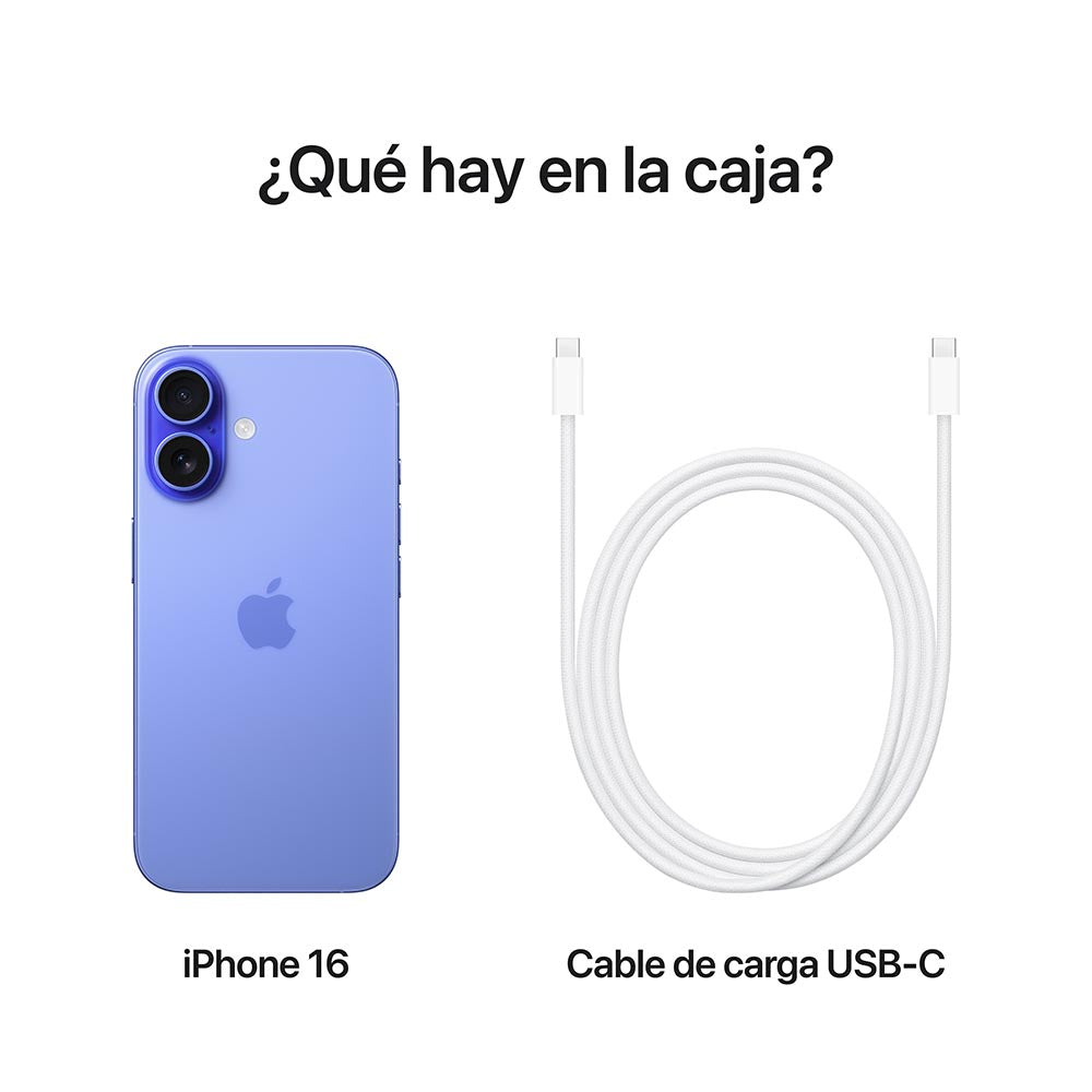 iPhone 16 Plus 128 GB Ultramarino