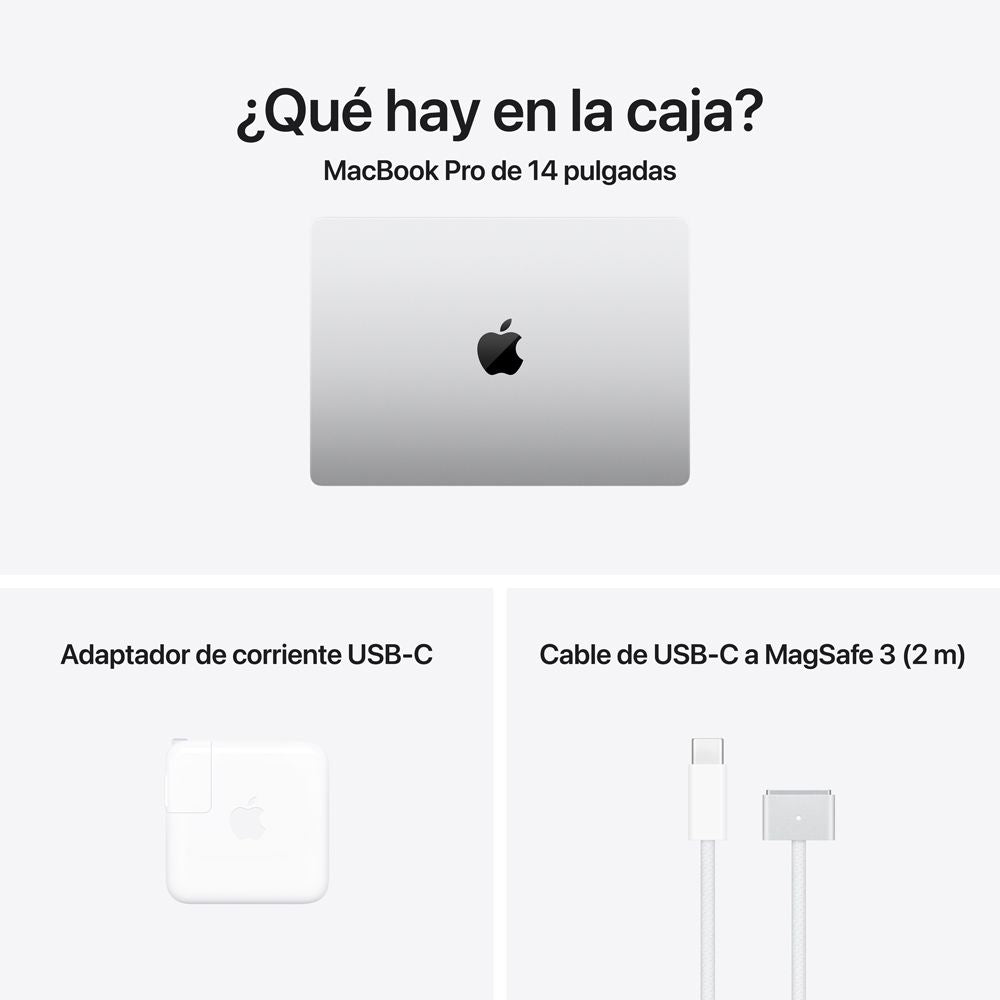 MacBook Pro 14'' Chip M5 Plata 1TB |Mac Store Panamá