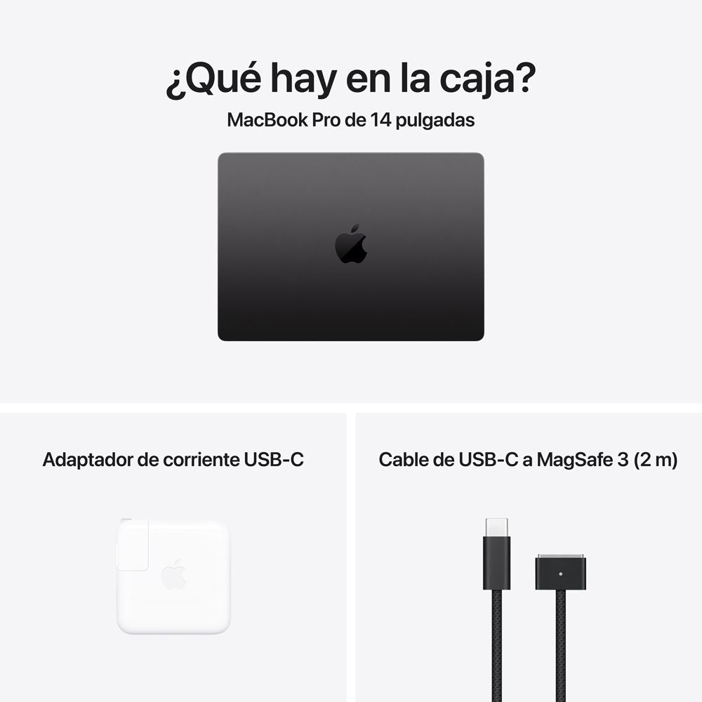 MacBook Pro 14” con chip M5 1TB Negro | Mac Store Panamá