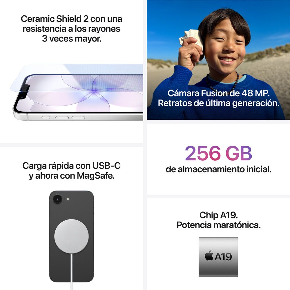 iPhone 17e 512 GB Negro