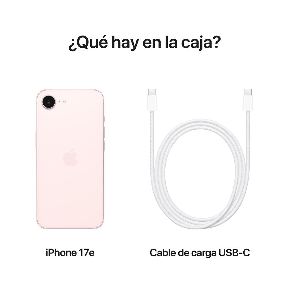 iPhone 17e 512 GB Rosa pálido