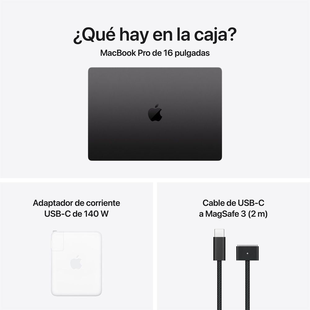 MacBook Pro de 16 pulgadas: Chip M5 Pro de Apple con CPU de 18 núcleos