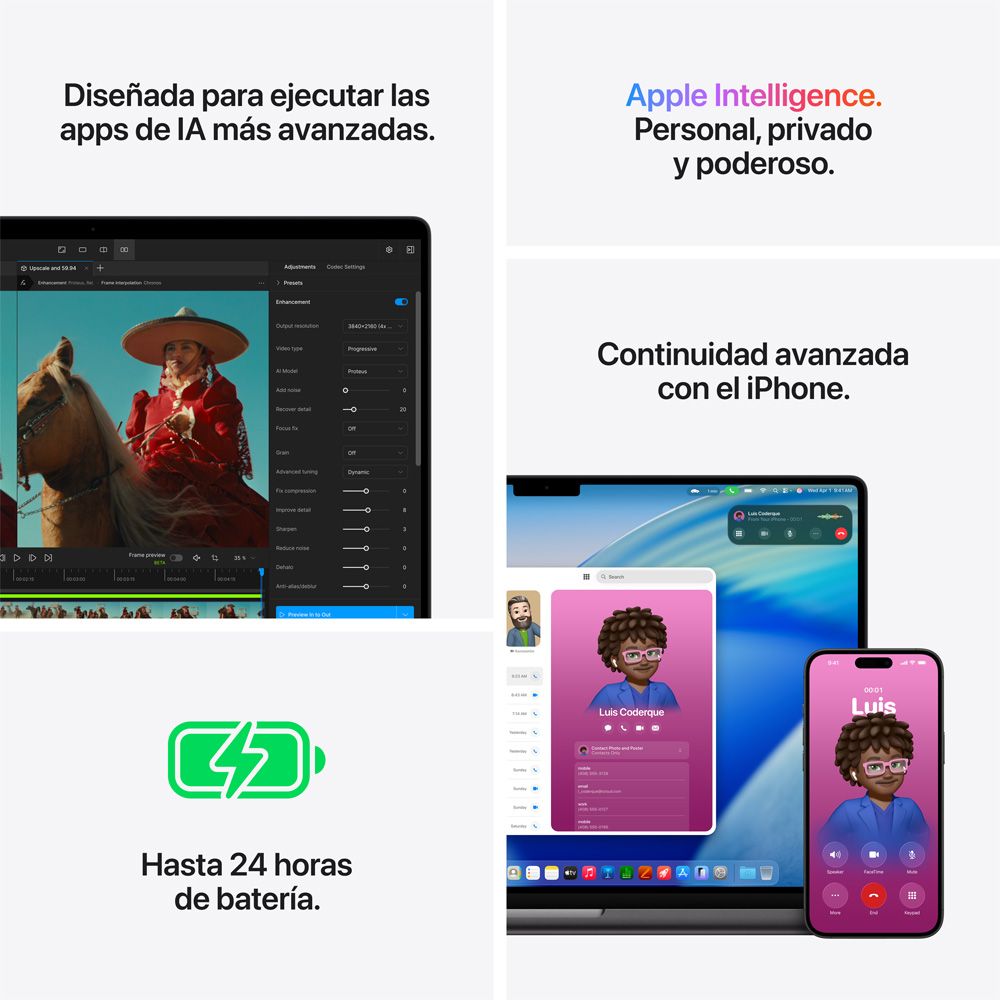 MacBook Pro de 16 pulgadas: Chip M5 Pro de Apple con CPU de 18 núcleos