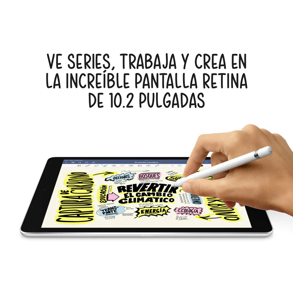 iPad de 10,2 pulgadas 64 GB Plata Wi-Fi