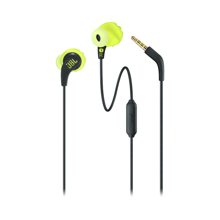 Auriculares intraurales JBL Endurance RUN deportivos con cable - Negro/Amarillo