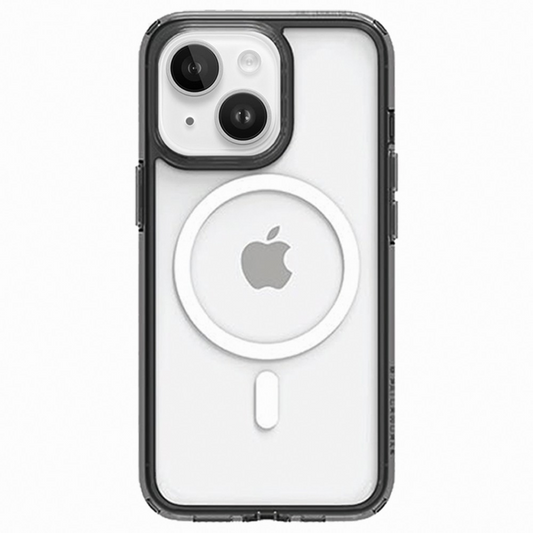 Case PATCHWORKS LUMINA Para iPhone 14 Plus  -  Transparente/Negro