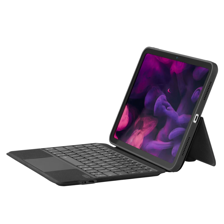 Teclado Bluetooth Folio en Español para iPad 10 Gen - Negro