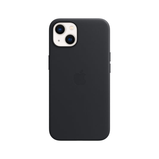 Funda de piel con MagSafe para el iPhone 13 - Medianoche