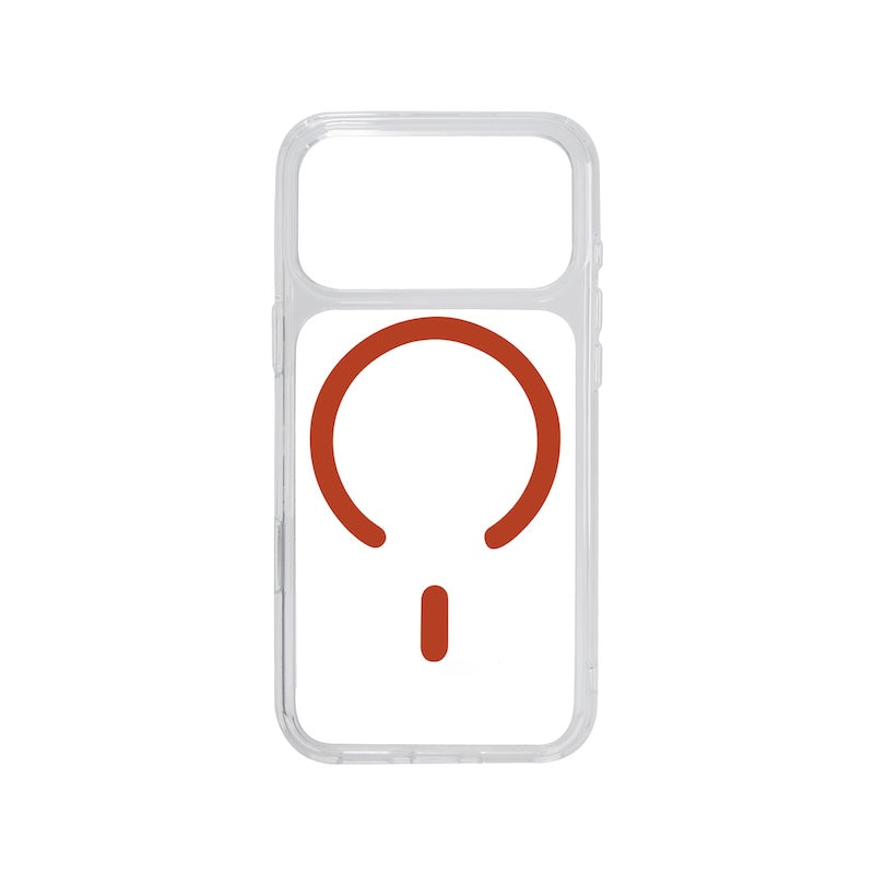 CASE MARKSTRONG IPHONE 17 PRO ORANGE/CLEAR