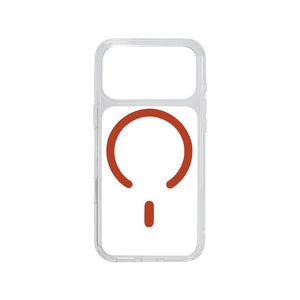 CASE MARKSTRONG IPHONE 17 PRO ORANGE/CLEAR
