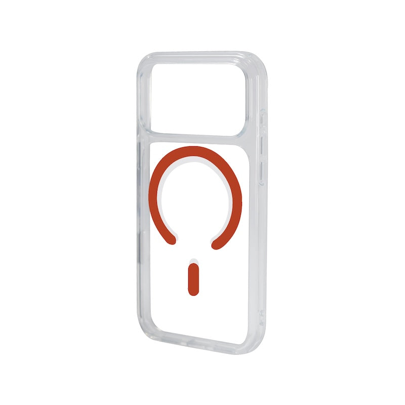 CASE MARKSTRONG IPHONE 17 PRO ORANGE/CLEAR