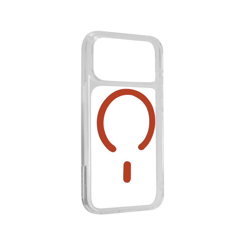 CASE MARKSTRONG IPHONE 17 PRO ORANGE/CLEAR