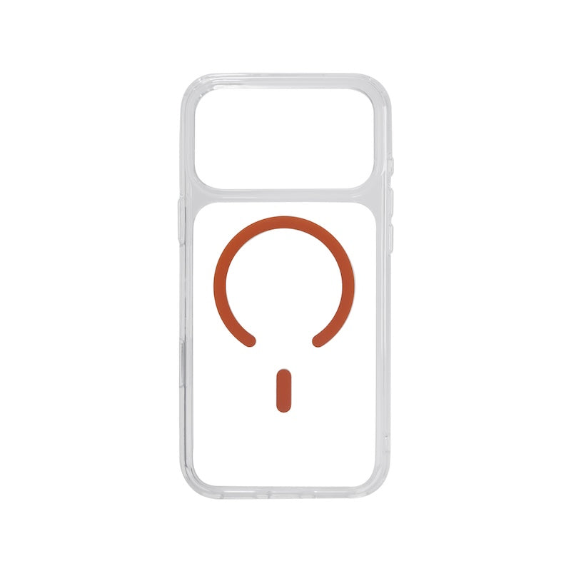 CASE MARKSTRONG IPHONE 17 PRO MAX ORANGE/CLEAR