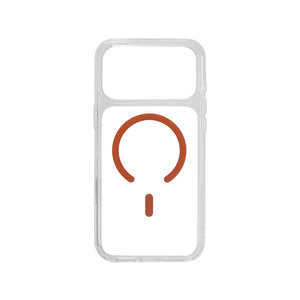 CASE MARKSTRONG IPHONE 17 PRO MAX ORANGE/CLEAR