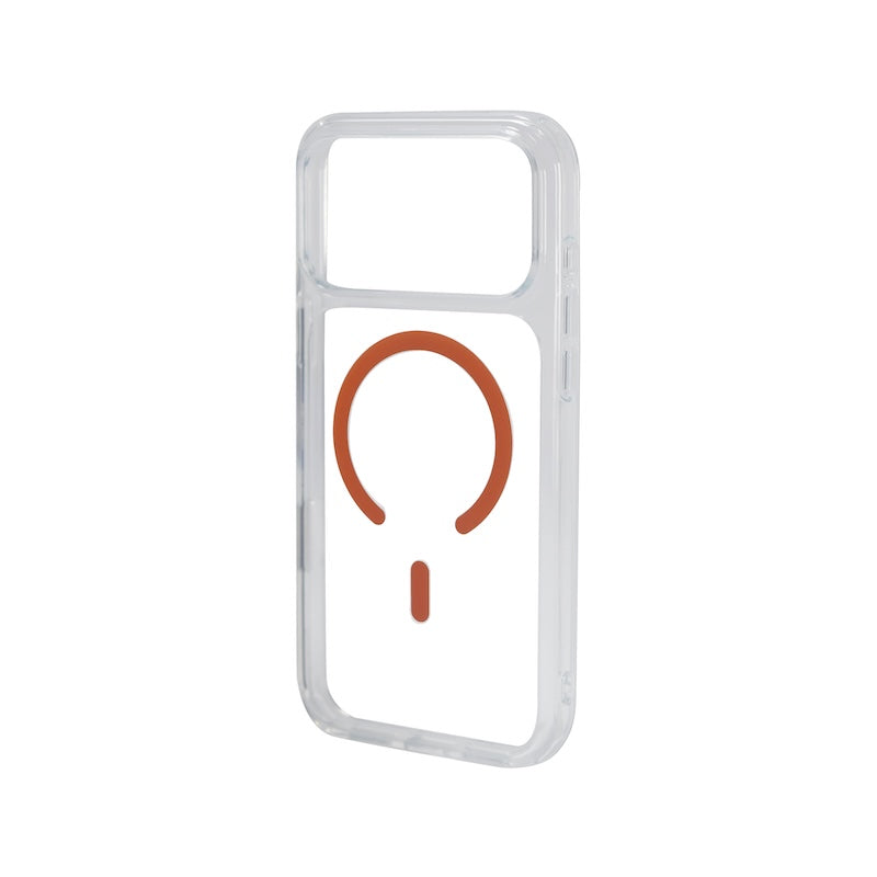 CASE MARKSTRONG IPHONE 17 PRO MAX ORANGE/CLEAR