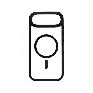 CASE MARKSTRONG IPHONE 17 AIR CLEAR/BLACK