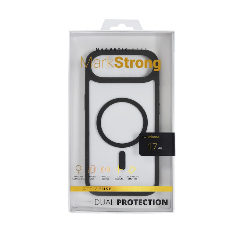 CASE MARKSTRONG IPHONE 17 AIR CLEAR/BLACK