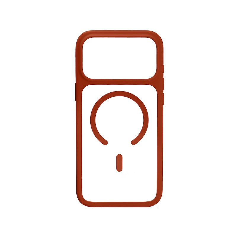 CASE MARKSTRONG IPHONE 17 PRO MAX CLEAR/ORANGE