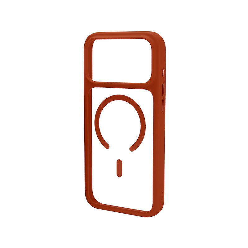 CASE MARKSTRONG IPHONE 17 PRO MAX CLEAR/ORANGE