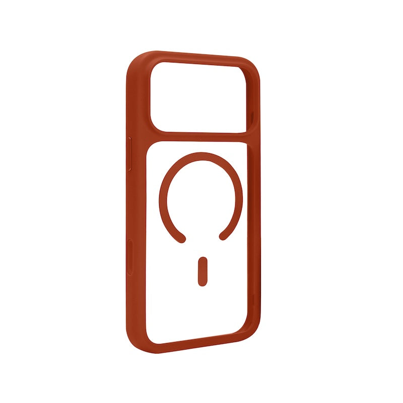 CASE MARKSTRONG IPHONE 17 PRO MAX CLEAR/ORANGE