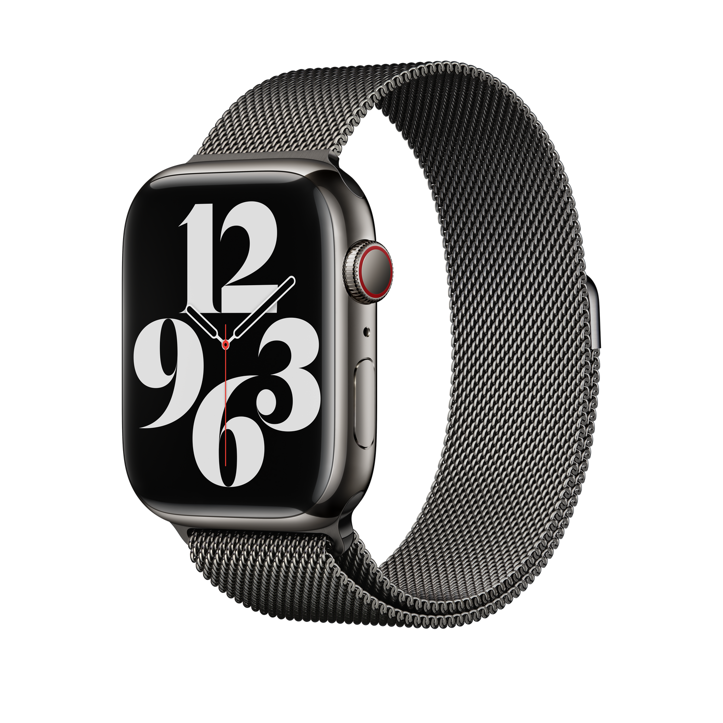 Pulsera Milanese Loop en grafito (45 mm)