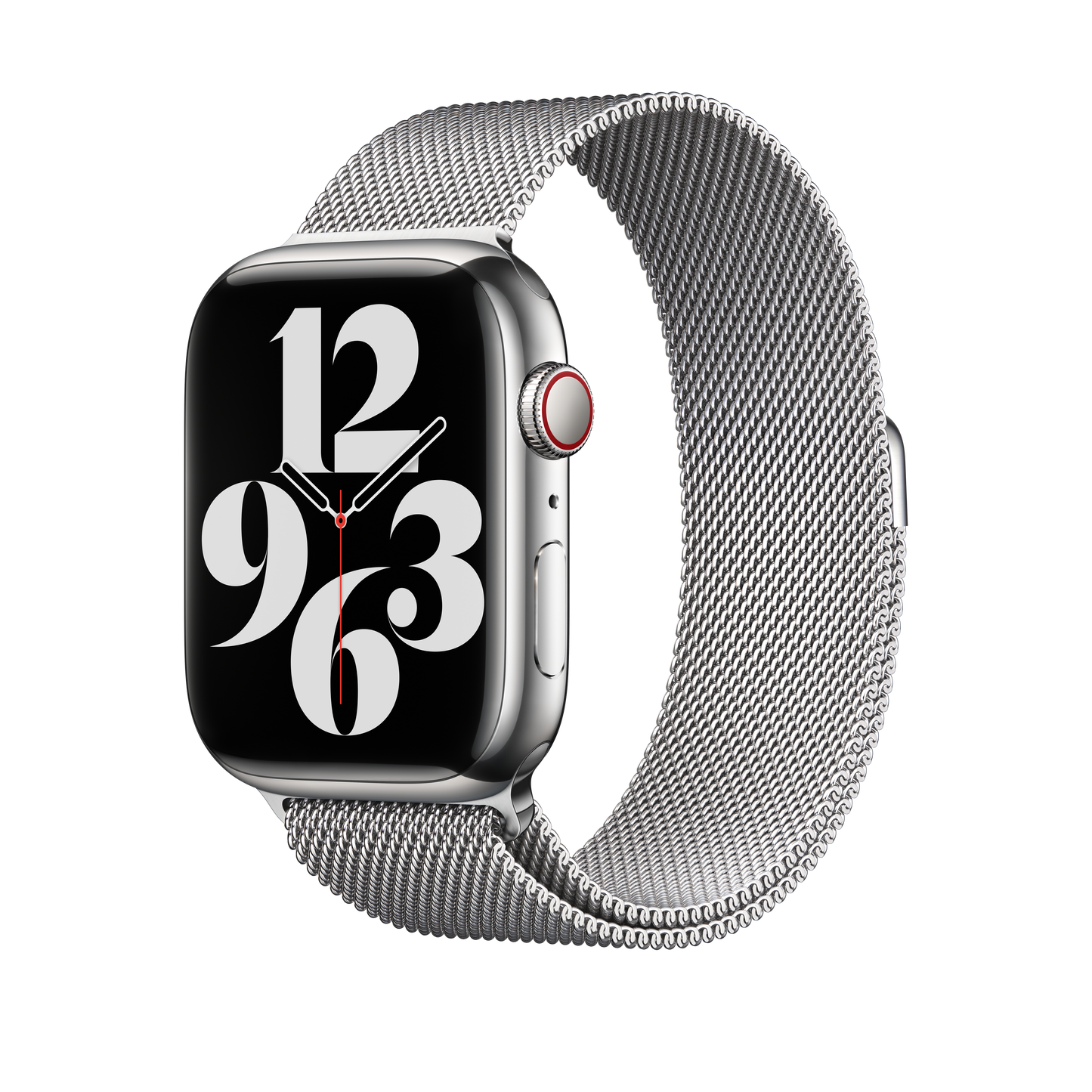 Pulsera Milanese Loop en plata (45 mm)