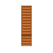 Correa de eslabones de piel ocre (45 mm) - Talla S/M