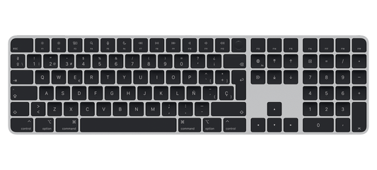 Magic Keyboard con Touch ID y teclado numérico para modelos de Mac con chip de Apple - Español - Teclas negras