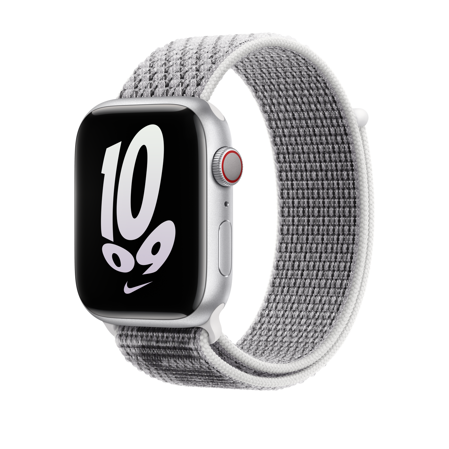 Correa Loop Nike Sport blanco polar/negra (45 mm)