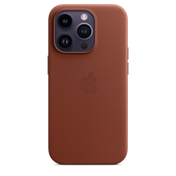 Funda de piel con MagSafe para el iPhone 14 Pro - Ocre oscuro