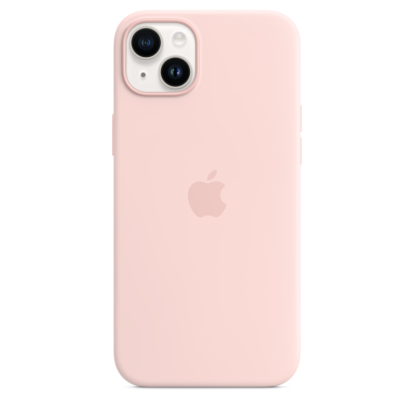 Funda de silicona con MagSafe para el iPhone 14 Plus - Rosa caliza