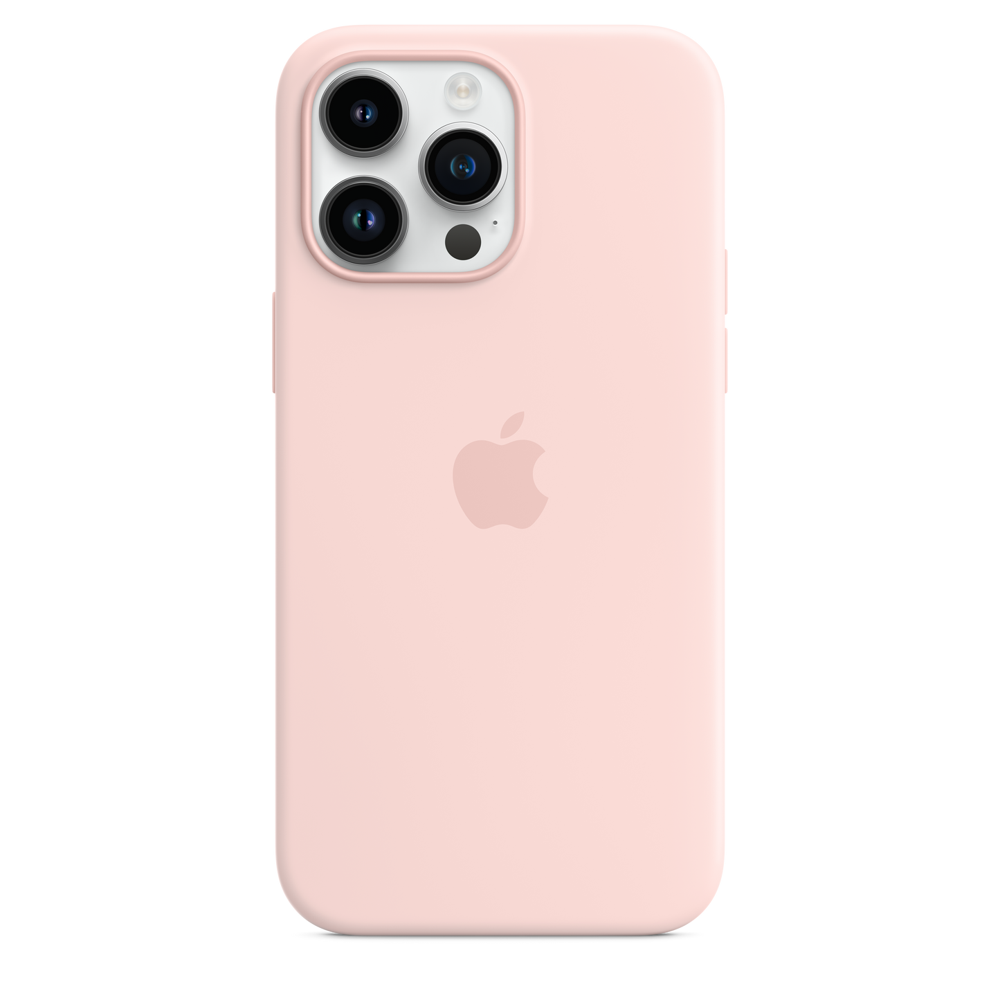 Funda de silicona con MagSafe para el iPhone 14 Pro Max - Rosa caliza