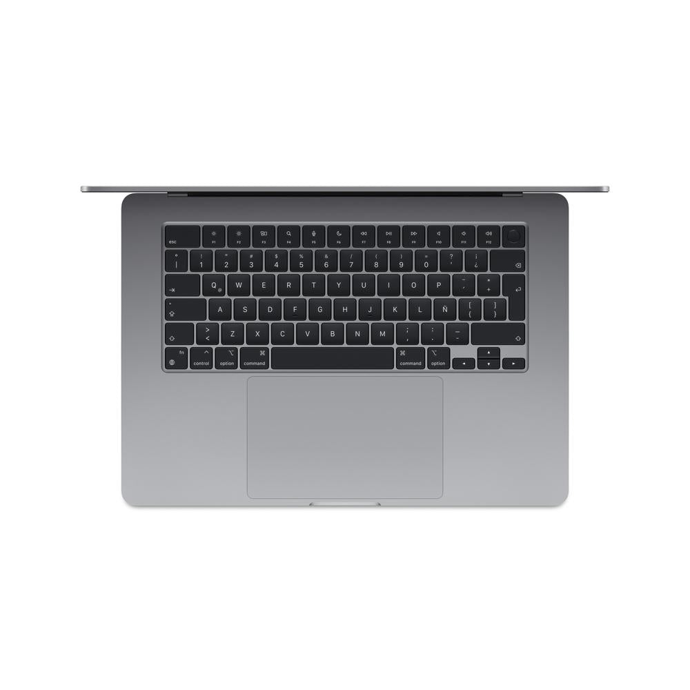 MacBook Air de 15 pulgadas: Chip M3 de Apple con CPU de 8 núcleos y GPU de 10 núcleos, 256 GB SSD - Gris espacial