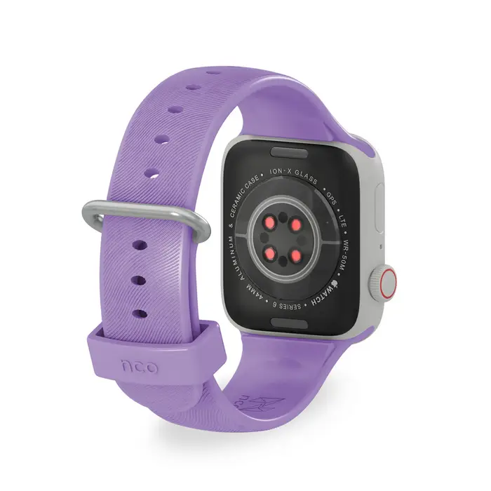 Correa de Silicona NCO ActiveLoop para Apple Watch de 44mm - Morado