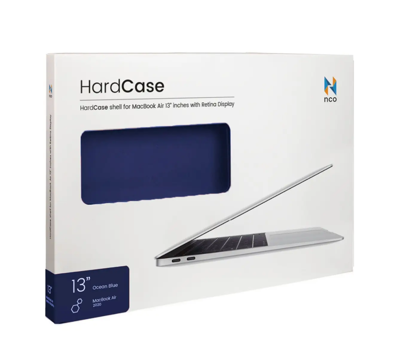 Carcasa Rigida NCO Para MacBook retina de 13¨ 2020 - Azul